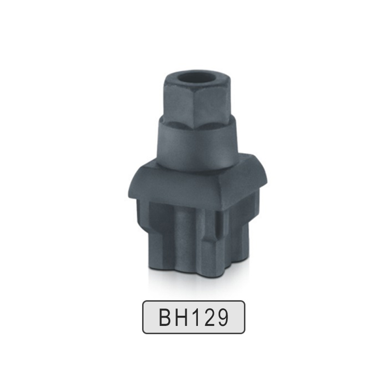 All-rubber bullet feet