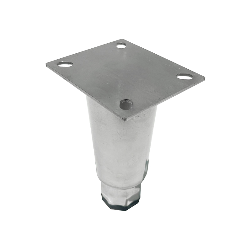 Square Base Adjustable Foot for Commercial Kitchen Stainless Steel Leg Solution BH04