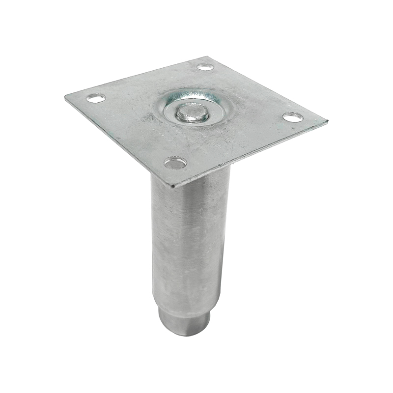 9″ Adjustable Stainless Steel Leg with Hex Weld Plate for Kitchen Use BH50