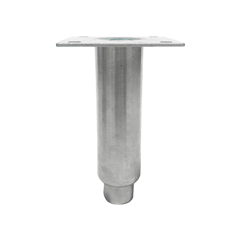 9″ Adjustable Stainless Steel Leg with Hex Weld Plate for Kitchen Use BH50