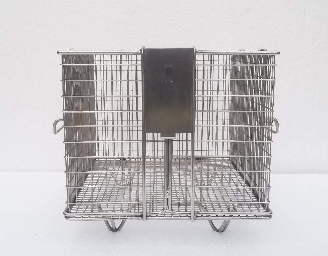 Square Frying Basket Large Capacity Frying Basket Kitchen Stainless Steel Frying Chicken Basket