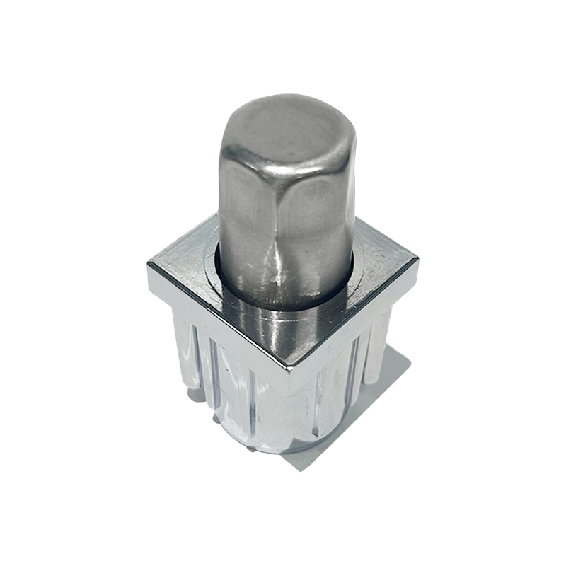 38x38mm Zinc Alloy Adjustable Bullet Foot for Commercial Kitchen Worktables & Shelves