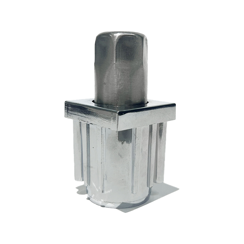 38x38mm Zinc Alloy Adjustable Bullet Foot for Commercial Kitchen Worktables & Shelves