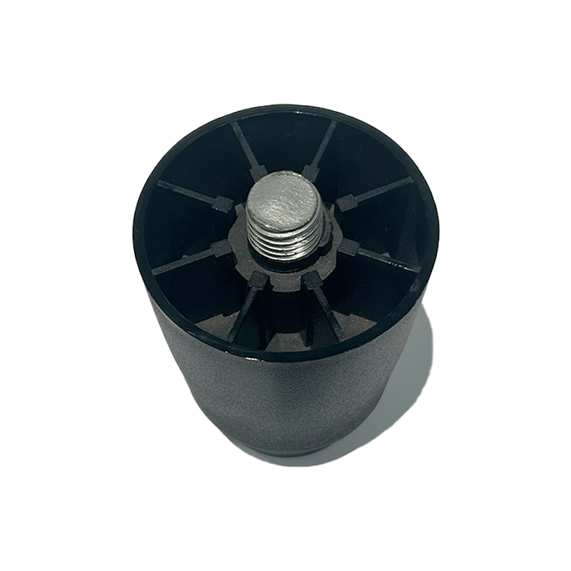 4-Inch Black Nylon Adjustable Foot for Commercial Equipment  BH67