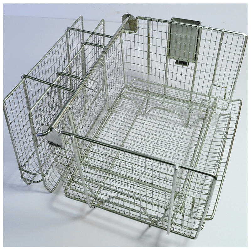 Four-layer stainless steel large capacity kitchen fried chicken frying basket