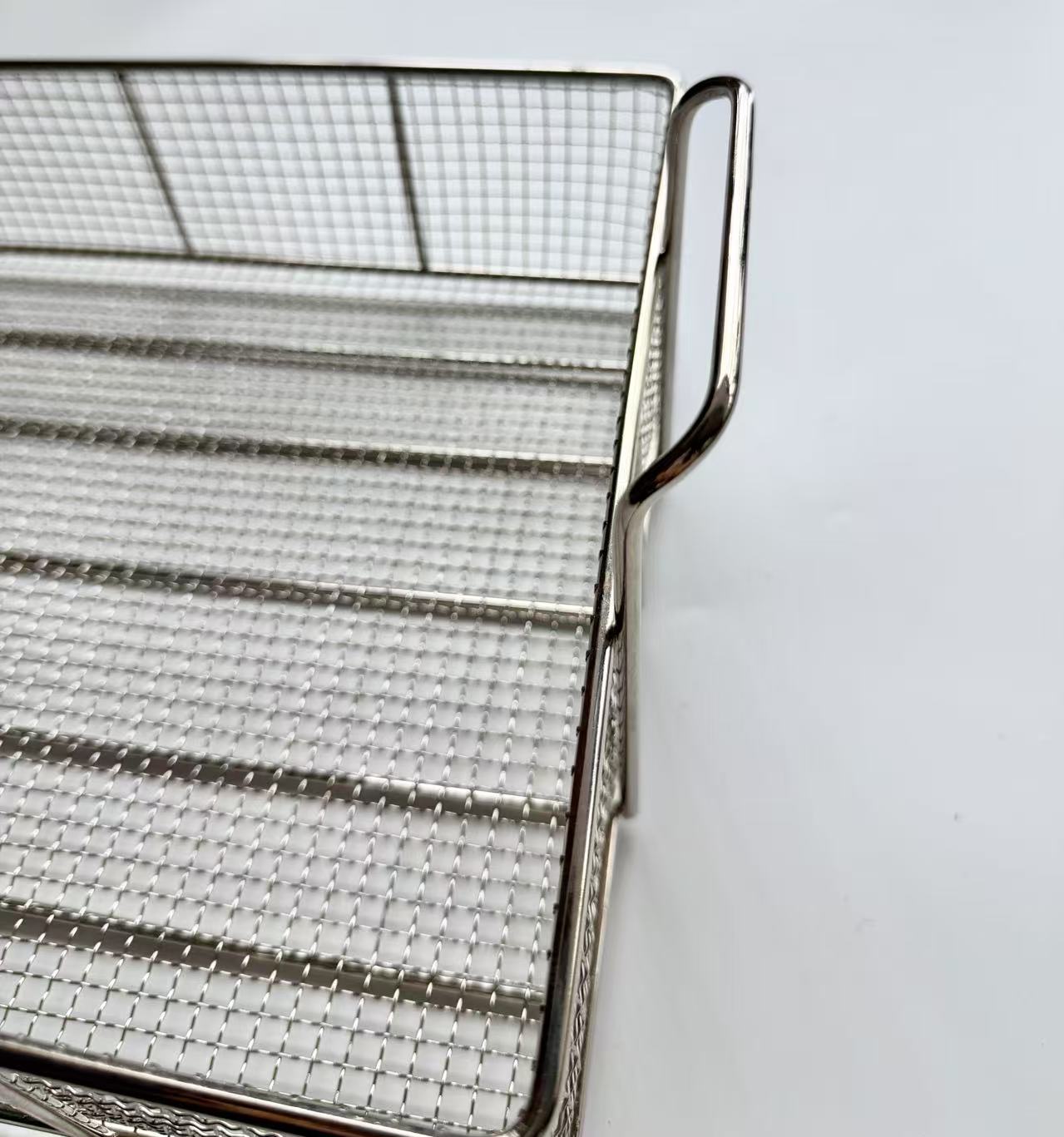 WF-20V frying basket is suitable for large gas fryers with large capacity. Dimensions: 485*290*100mm