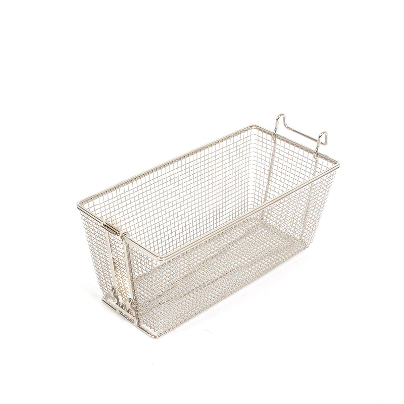LG-500A Frying Basket Large Capacity Electric Fryer Basket 201 Stainless Steel Frying Chicken Basket