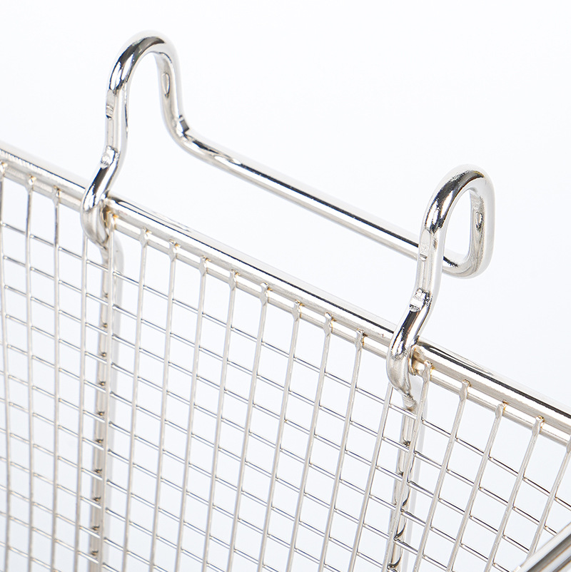LG-500A Frying Basket Large Capacity Electric Fryer Basket 201 Stainless Steel Frying Chicken Basket