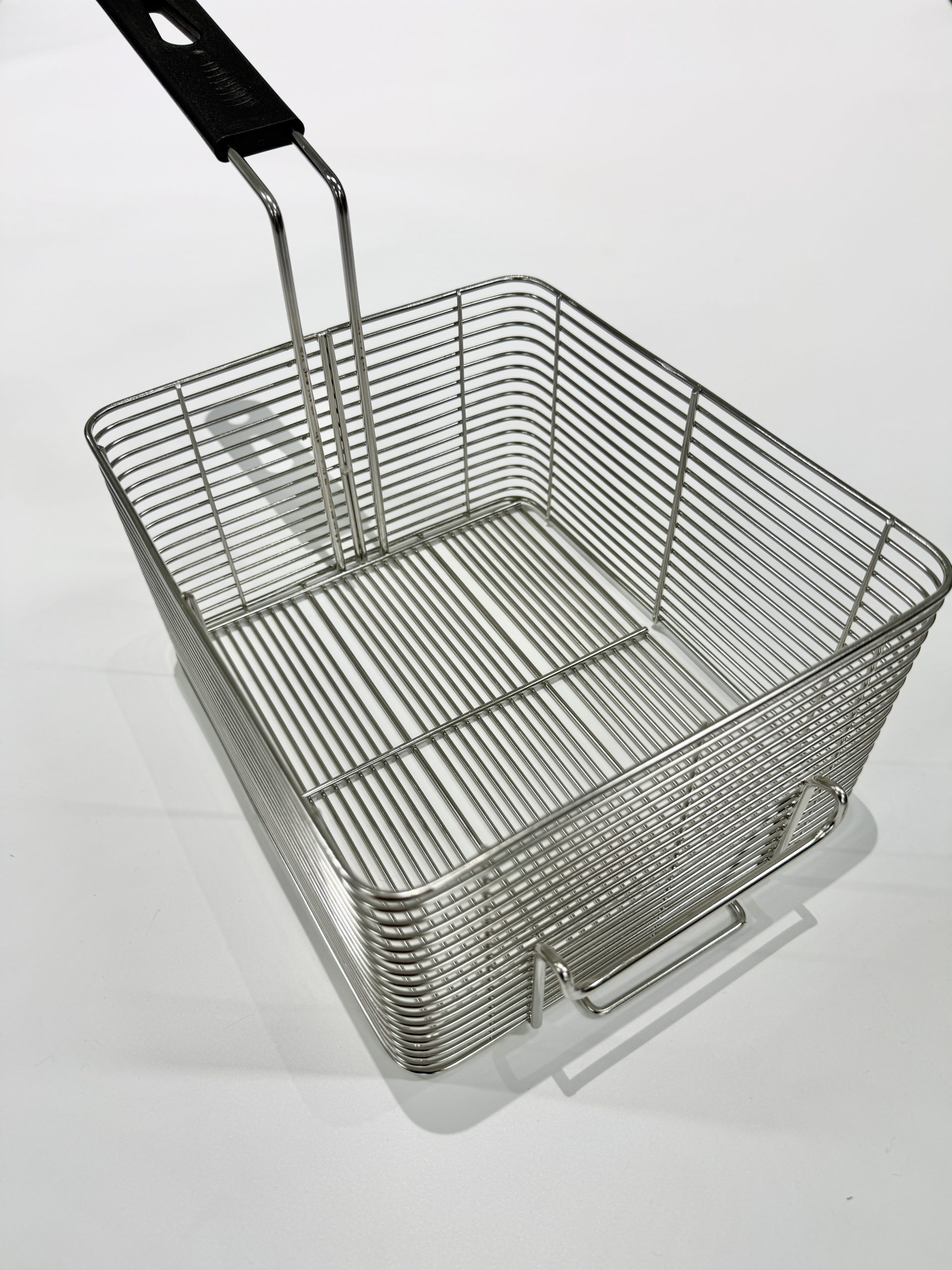 Wire Wound Stainless Steel Fryer Basket for Deep Fryers, Custom Sizes Available