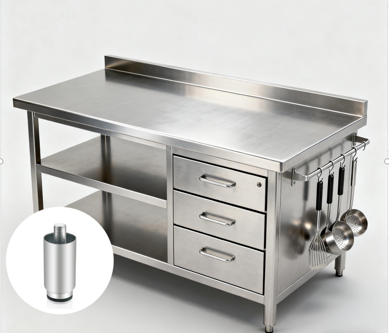 Enhancing Safety with Leveling Feet in Commercial Kitchens