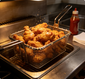 Picking the Ideal Frying Basket Size, Shape, and Style for Commercial Kitchens