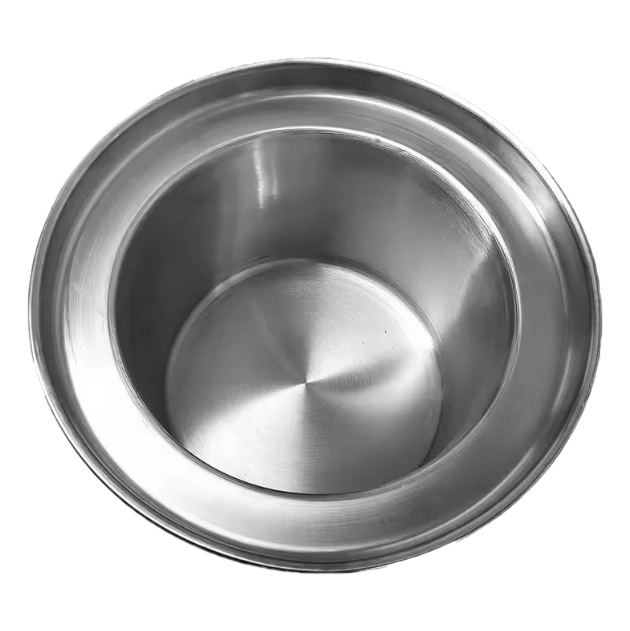 Stainless Steel Pot Surround Large Frying Stove Water Pot Suitable for Commercial Kitchens