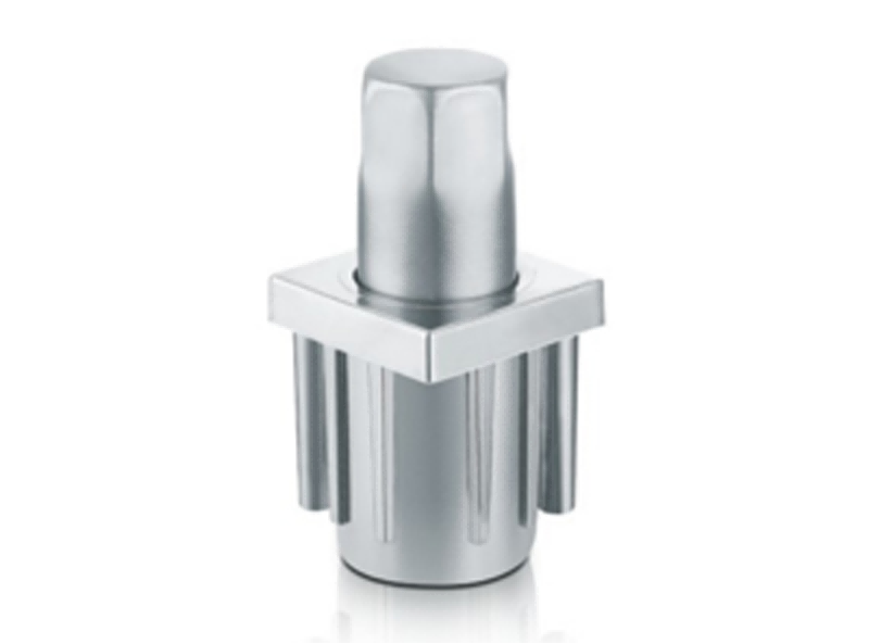 38x38mm Zinc Alloy Adjustable Bullet Foot for Commercial Kitchen Worktables & Shelves