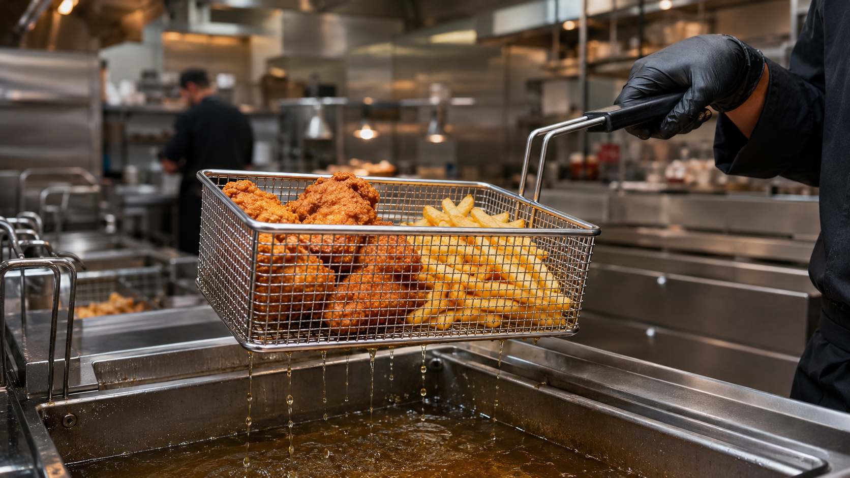 Why Food Sticks to Fryer Baskets in Commercial Kitchens