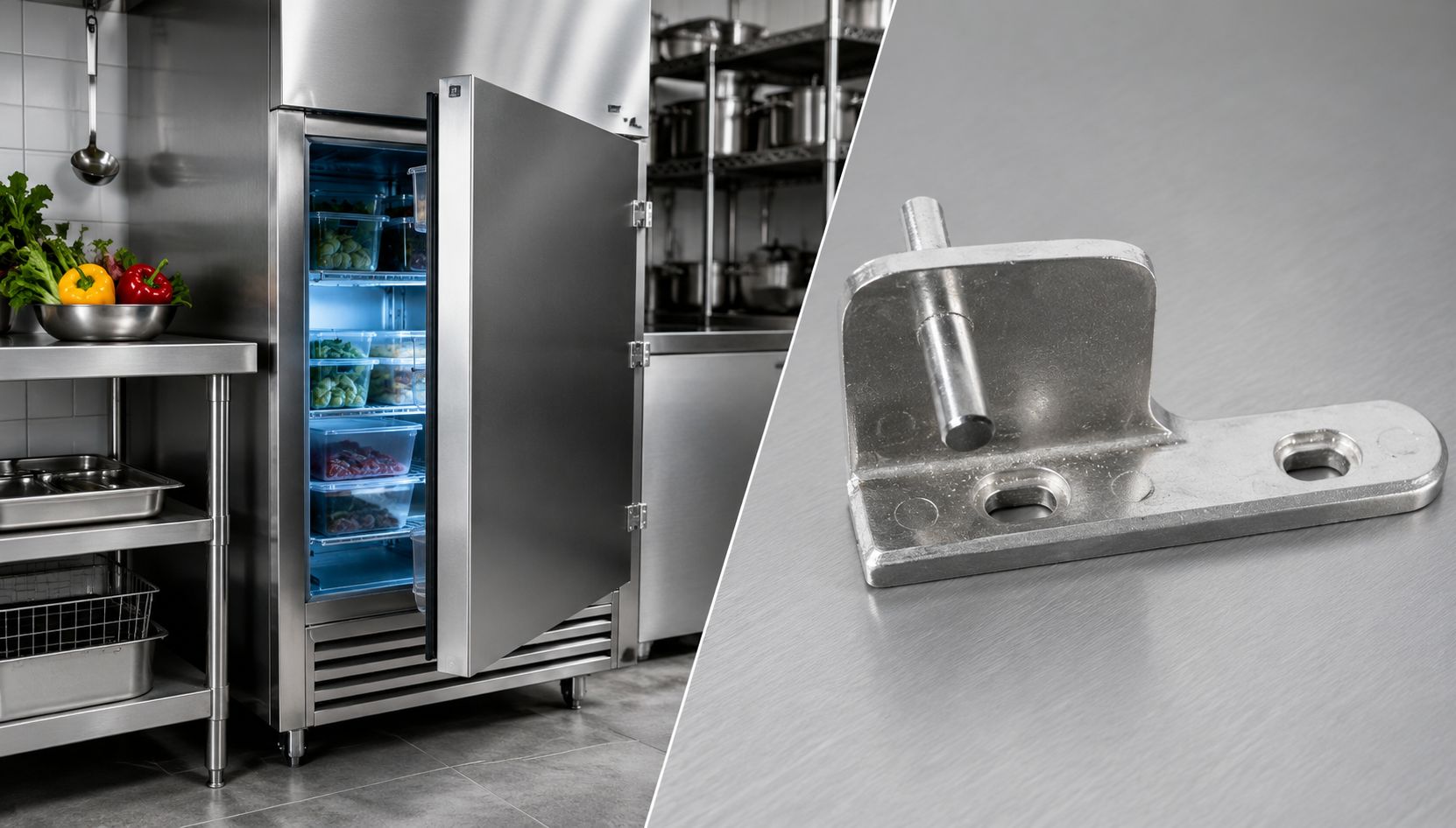 Freezer Hinges for Reliable Commercial Kitchen Cooling