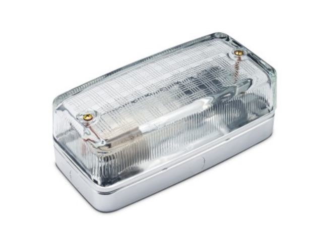 Modern Transparent Glass Range Hood Light Fixture