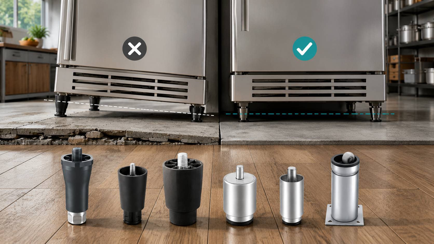 How Adjustable Legs Improve Equipment Stability on Uneven Floors