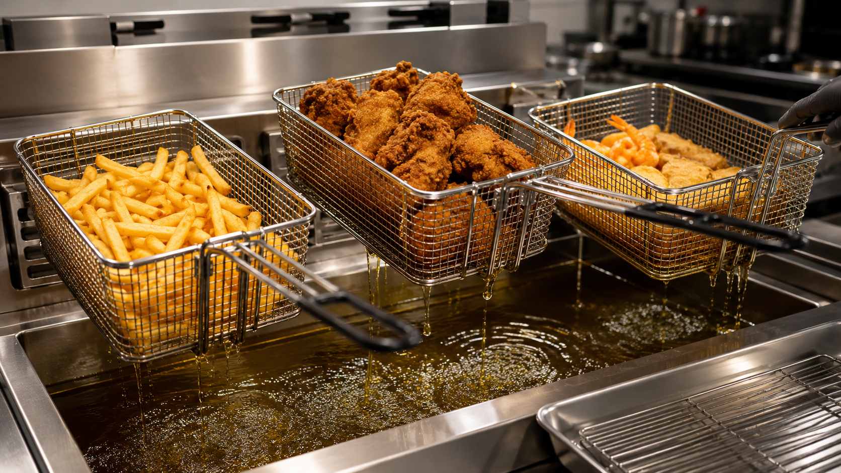 Right Fryer Basket for Different Kitchen Menus