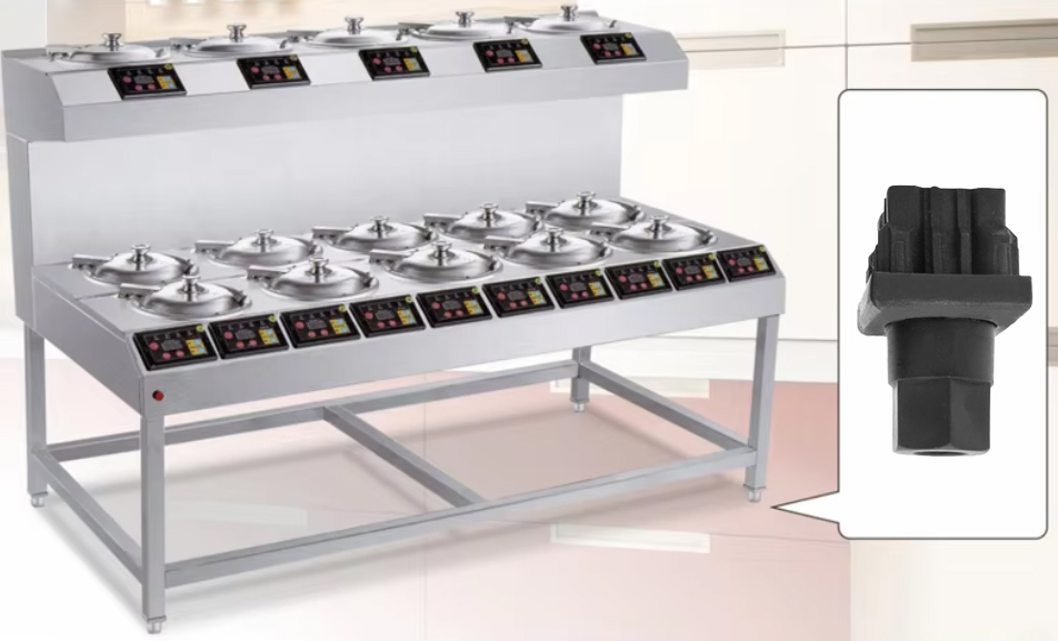 Rubber Bullet Feet for Commercial Kitchen Floors