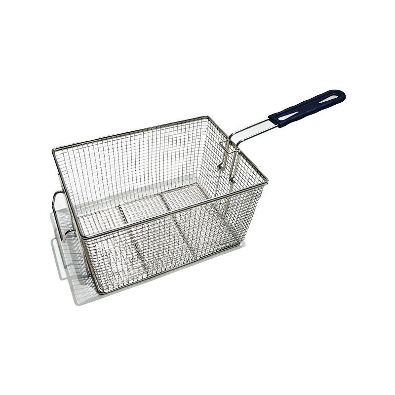 Spot Wholesale Fry Kitchen Rectangle Wire Deep Fry