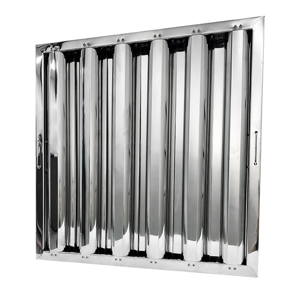 Type U Stainless Steel Grease Filter UL Certified Range Hood Grease Filter for Commercial Kitchens