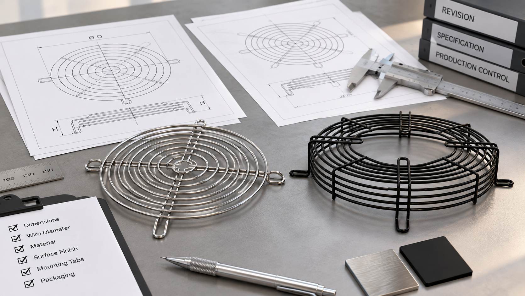 Fan Guard Drawing Revisions Controlling Repeat Orders Without Silent Specification Drift