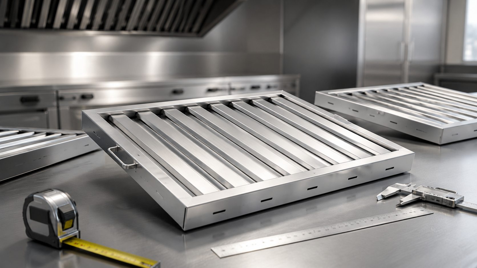 How to Read Commercial Grease Filter Dimensions Before Ordering a Replacement