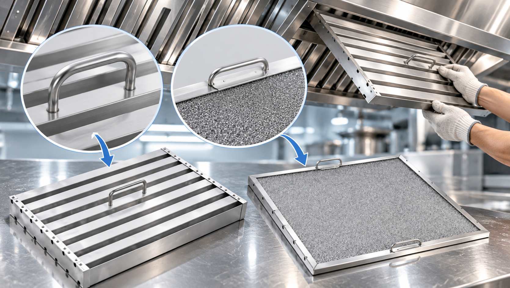 How to Choose Grease Filter Handle Designs for Easier Cleaning and Replacement